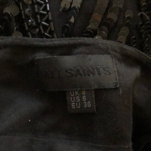 (3 for $90) All Saints Sequin Skirt - Picture 3 of 3